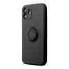 EtuinaiPhone15PROMAXSiliconeRingczarne5