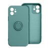 Pouzdro Forcell SILICONE RING APPLE IPHONE 15 zelené