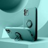 Pouzdro Forcell SILICONE RING APPLE IPHONE 15 PRO zelené