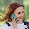 Pouzdro Forcell SILICONE RING APPLE IPHONE 15 PRO zelené