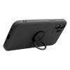 Pouzdro Forcell SILICONE RING APPLE IPHONE 15 PLUS černé