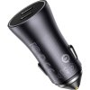 Nabíječka do auta BASEUS 2 x Type C PD QC4.0 3A 40W CGJP000013 černá