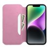 Pouzdro Dual Pocket APPLE IPHONE 15 PRO MAX světle růžové