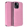 Pouzdro Dual Pocket APPLE IPHONE 15 PRO MAX světle růžové
