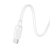 HOCO kabel typ C na typ C PD 6A 100W X96 1 m bílý