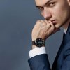 DUX DUCIS Milanese magnetický řemínek z nerezové oceli pro Samsung Galaxy Watch / Huawei Watch / Honor Watch (20mm band) černá