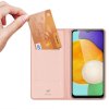 DUX DUCIS Skin Pro flipové pouzdro pro Samsung Galaxy A14 4G/5G růžové