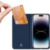 DUX DUCIS Skin Pro flipové pouzdro pro Apple iPhone 15 Pro modré