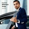 DUX DUCIS Milanese magnetický řemínek z nerezové oceli pro Apple Watch 38/40/41mm platina