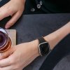 DUX DUCIS LD silikonový řemínek  pro Apple Watch 38/40/41mm černá/oranžová