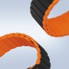 DUX DUCIS LD silikonový řemínek  pro Apple Watch 38/40/41mm černá/oranžová