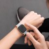 DUX DUCIS LD silikonový řemínek  pro Apple Watch 38/40/41mm šedá/oranžová