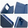Pouzdro LUNA Book Carbon APPLE IPHONE 15 modré