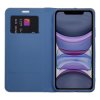 Pouzdro LUNA Book Carbon APPLE IPHONE 15 modré