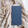 Pouzdro LUNA Book Carbon APPLE IPHONE 15 modré