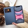 Pouzdro LUNA Book Carbon APPLE IPHONE 15 modré