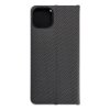 Pouzdro LUNA Book Carbon APPLE IPHONE 15 Plus černé