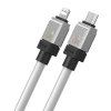 BASEUS Kabel Typ C Apple Lightning 8-pin CoolPlay Fast Charging 20W 1m bílý CAKW000002