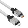 BASEUS Kabel Typ C Apple Lightning 8-pin CoolPlay Fast Charging 20W 1m bílý CAKW000002