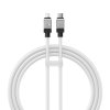 BASEUS Kabel Typ C Apple Lightning 8-pin CoolPlay Fast Charging 20W 1m bílý CAKW000002