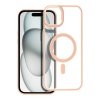 Pouzdro Matte Mag Cover kompatibilní s MagSafe APPLE IPHONE 15 PLUS růžové