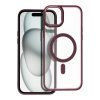 Pouzdro Matte Mag Cover kompatibilní s MagSafe APPLE IPHONE 15 PLUS červené