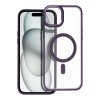 Pouzdro Matte Mag Cover kompatibilní s MagSafe APPLE IPHONE 15 PLUS fialové
