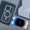 Pouzdro Matte Mag Cover kompatibilní s MagSafe APPLE IPHONE 13 PRO modré