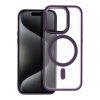 Pouzdro Matte Mag Cover kompatibilní s MagSafe APPLE IPHONE 15 PRO fialové
