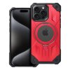 Pouzdro Armor Mag Cover MagSafe APPLE IPHONE 15 PRO MAX červené