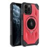 Pouzdro Armor Mag Cover MagSafe APPLE IPHONE 11 PRO MAX červené