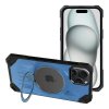 Pouzdro Armor Mag Cover MagSafe APPLE IPHONE 15 PLUS modré