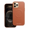 Pouzdro Roar Leather Mag Case kompatibilní s MagSafe APPLE IPHONE 12 Pro Max hnědé