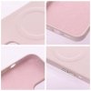 Pouzdro Roar Leather Mag Case kompatibilní s MagSafe APPLE IPHONE 15 Plus růžové