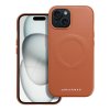 Pouzdro Roar Leather Mag Case kompatibilní s MagSafe APPLE IPHONE 15 hnědé