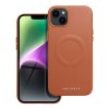 Pouzdro Roar Leather Mag Case kompatibilní s MagSafe APPLE IPHONE 14 Plus hnědé