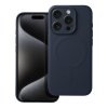 Pouzdro Silicone Mag Cover APPLE IPHONE 15 PRO titanové modré
