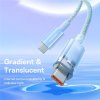BASEUS Kabel Typ C Typ C Explorer Power Delivery 100W 2m modrý P10319703311-01 / CB000043