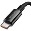 BASEUS Kabel USB A na typ C PD 6A 100W P10320102114-02 2 m černý