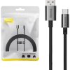 BASEUS Kabel USB A na typ C PD 6A 100W P10320102114-02 2 m černý