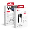 FORCELL F-ENERGY C338 kabel typ C na typ C PD QC4.0 3A 60W 0,5 m černý