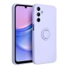 Pouzdro Forcell SILICONE RING SAMSUNG Galaxy A15 5G fialové