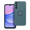 Pouzdro Forcell SILICONE RING SAMSUNG Galaxy A15 5G zelené