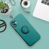 Pouzdro Forcell SILICONE RING SAMSUNG Galaxy A15 5G zelené