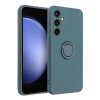 Pouzdro Forcell SILICONE RING SAMSUNG Galaxy S23 FE zelené