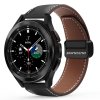 DUX DUCIS YA - Z přírodní kůže řemínek Samsung Galaxy Watch / Huawei Watch / Honor Watch (20mm band) černý