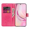 Pouzdro Forcell MEZZO Book SAMSUNG Galaxy A35 5G lapač snů purpurové