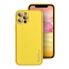 Pouzdro Forcell LEATHER Case SAMSUNG Galaxy A35 5G žluté