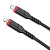 HOCO kabel Type C to Lightning PD 3A 20W X59 1 m černý