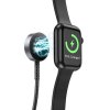 HOCO 2 v 1 indukční nabíječka typu C pro Apple Watch + nabíjecí kabel Lightning PD QC 3A CW54 1,2 m černý